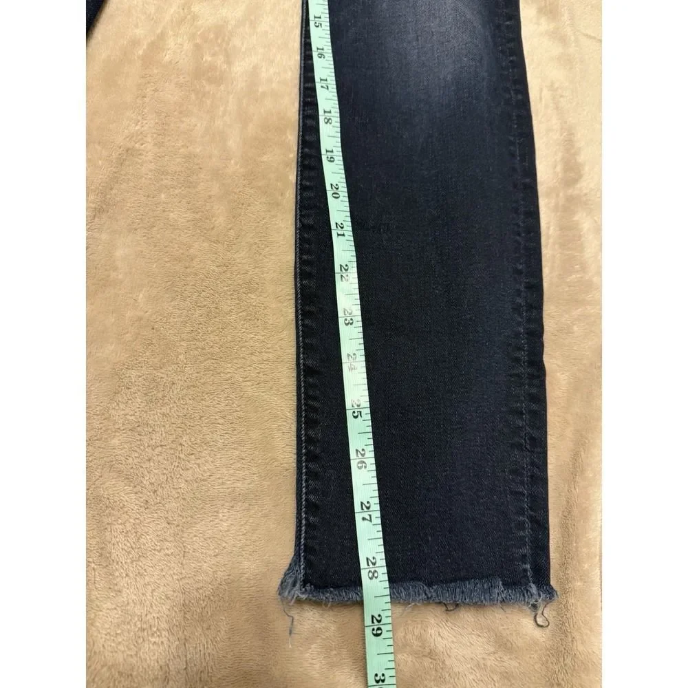 Mother Jeans High Waisted Looker. Ankle Fray Wash. Last Call. Blue. Sz 27 - Picture 8 of 16